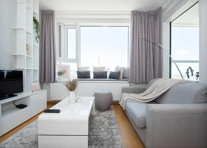 דירה Luxury 1bdrm On The 28th Floor